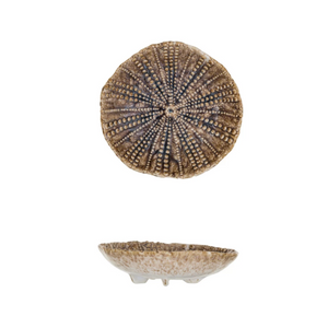 Tan Sea Urchin Plate Tan Sea Urchin Plate