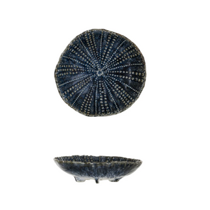 Blue Sea Urchin Plate Blue Sea Urchin Plate