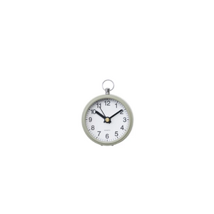 Beige Metal Clock with Magnet Beige Metal Clock with Magnet
