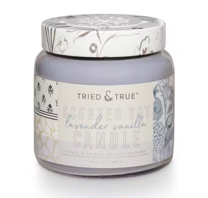 Large Tried & True Jar Lavender Vanilla Candle Large Tried & True Jar Lavender Vanilla Candle