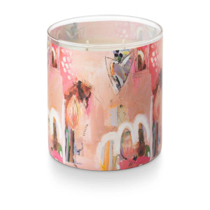 Artist Glass Coconut Milk Mango Candle Artist Glass Coconut Milk Mango Candle