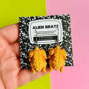 Fried Chicken Stainless Earrings Fried Chicken Stainless Earrings