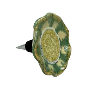 Green Wine Bottle Stopper Green Wine Bottle Stopper