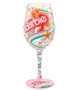 Barbie The Original Fashionista Stem Wine Glass Barbie The Original Fashionista Stem Wine Glass
