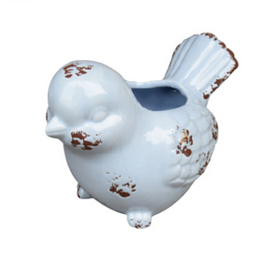 6" Blue Bird Planter 6" Blue Bird Planter