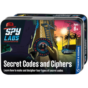 Spy Labs Tin: Secret Codes & Ciphers Spy Labs Tin: Secret Codes & Ciphers