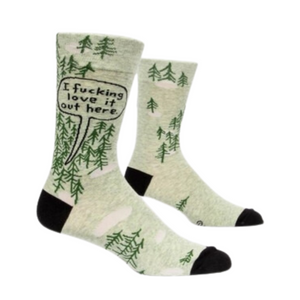 I F*cking Love it Out Here Men's Socks I F*cking Love it Out Here Men's Socks