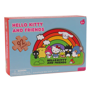 Wooden Puzzle: Hello Kitty & Friends Rainbow