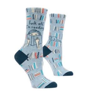 F*ck Off I'm Reading Women's Crew Socks