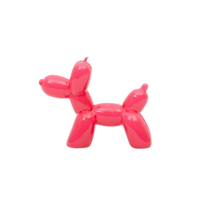 Magenta Pink Balloon Dog Candle Magenta Pink Balloon Dog Candle