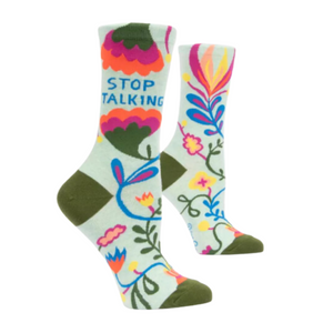 Stop Talking Women's Socks Stop Talking Women's Socks