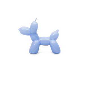 Blue Balloon Dog Candle Blue Balloon Dog Candle