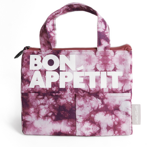 Lavender Tie Dye Bon Appetit Thermal Lunch Bag Lavender Tie Dye Bon Appetit Thermal Lunch Bag