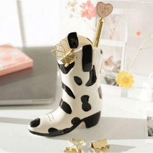 Classic Ceramic Cowboy Boot
