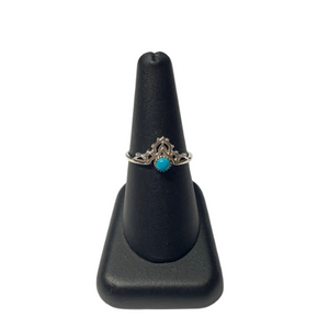 Silver Turquoise Ring - Size 8 Silver Turquoise Ring - Size 8