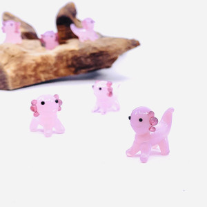 Tiny Axolotl Glass Figurine Tiny Axolotl Glass Figurine