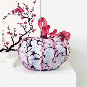 Cherry Blossom Glass Squat Pumpkin Cherry Blossom Glass Squat Pumpkin