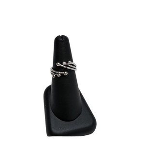6 balls 3 band Silver Ring Adjust S9-S10 6 balls 3 band Silver Ring Adjust S9-S10