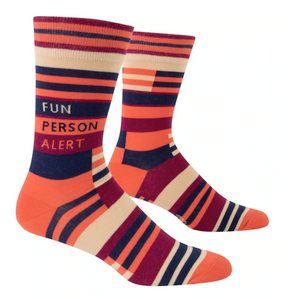 Fun Person Alert Women's Socks Fun Person Alert Women's Socks