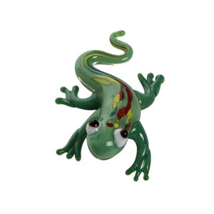 Glass Gecko Green Glass Gecko Green