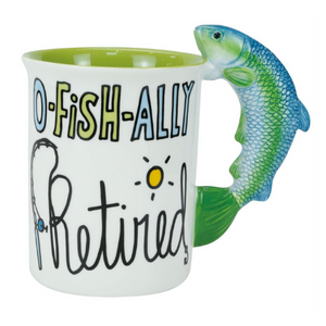 O Fish Ally Retired Sculpted Mug