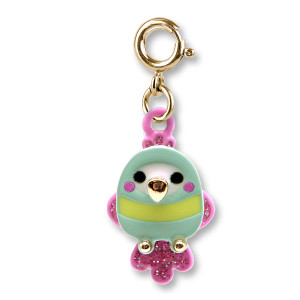 Glitter Tropical Bird Charm Glitter Tropical Bird Charm