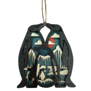 Penguins Ornament Penguins Ornament