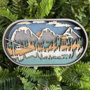 Ski Lift Shelf Sitter