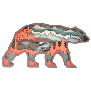 Neon Bear Shelf Sitter Neon Bear Shelf Sitter