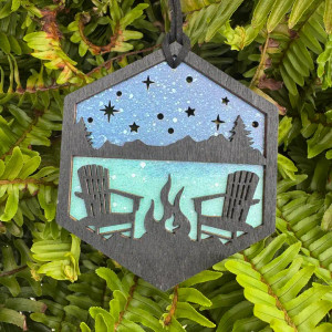 Lake View Ornament