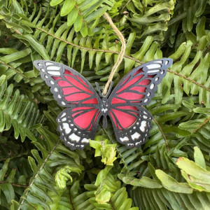 Pink Butterfly Ornament Pink Butterfly Ornament