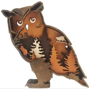 Brown Owl Shelf Sitter Brown Owl Shelf Sitter