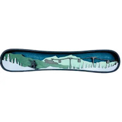 Dark Snowboard Shelf Sitter