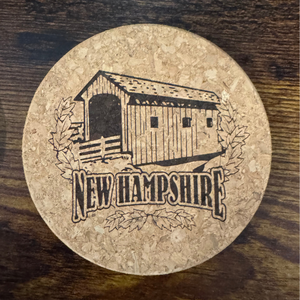 NH Covered Bridge Car Coaster