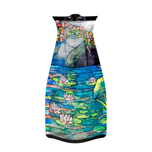 Louis Tiffany Mellon Waterlilies Expandable vase Louis Tiffany Mellon Waterlilies Expandable vase