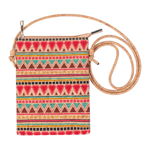 Geometric Cork Crossbody Cellphone Bag Geometric Cork Crossbody Cellphone Bag