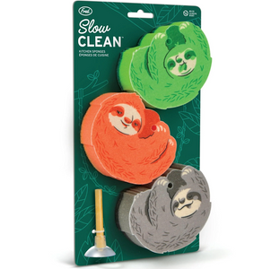 Sloth Sponges- Set of 3 Sloth Sponges- Set of 3