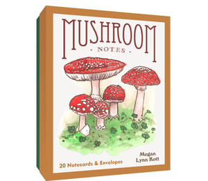Mushroom Notecards- Set of 20 Mushroom Notecards- Set of 20