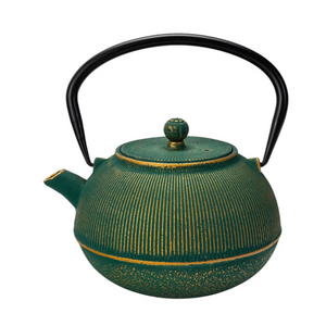 Cast Iron Tea pot Green
