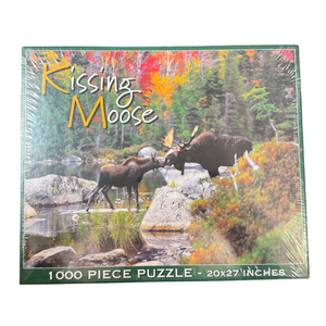 Kissing Moose 1000 Piece Puzzle