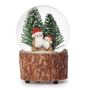 Musical Owls Snow Globe Musical Owls Snow Globe