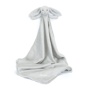 Bashful Silver Bunny Blankie Bashful Silver Bunny Blankie