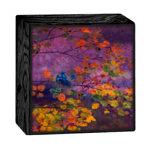 Purple Tree Block Sign