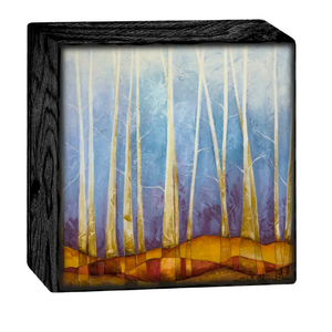 Birch Skinny Block Sign Birch Skinny Block Sign