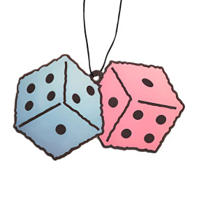 Fuzzy Dice Air Freshener
