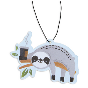 Coffee Sloth Air Freshener Coffee Sloth Air Freshener