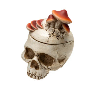 Skull Mushroom Stash Box Skull Mushroom Stash Box