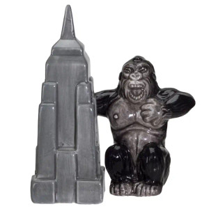 Salt and Pepper Shaker King Kong Skyscraper