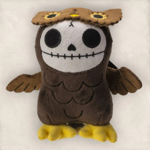 Furrybones Stuffed Plush Hootie Small