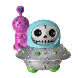 Furrybone Figurine UFO Alien